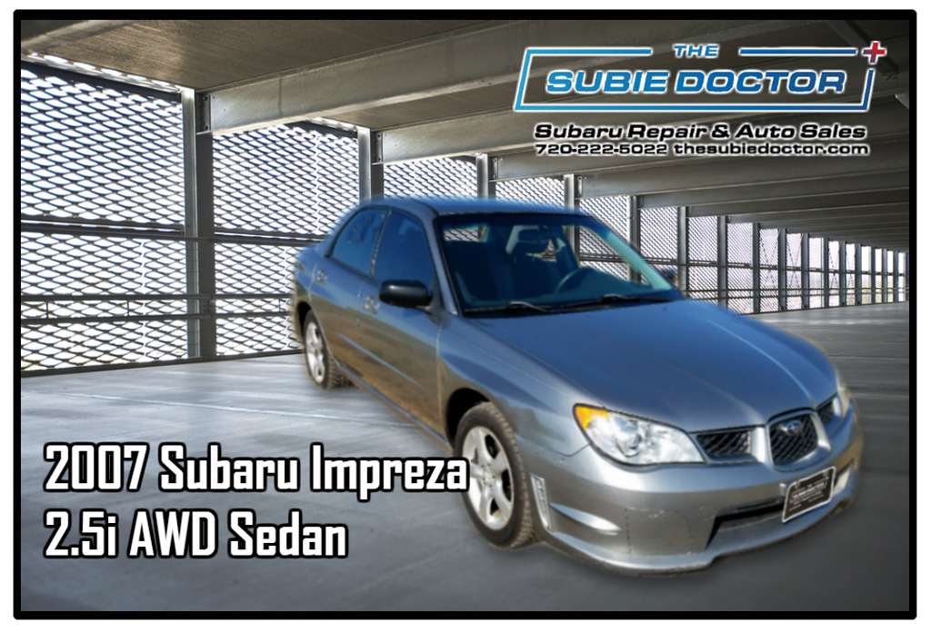 2007 Subaru Impreza 2.5i Sedan For Sale in Denver, CO